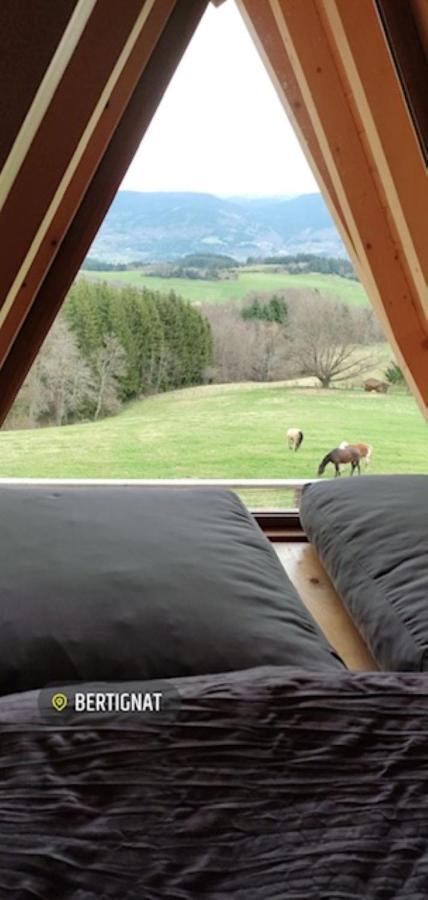 Bed and Breakfast L'Embellie Bertignat Экстерьер фото
